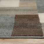 Clifton Geometric Color Block Plush Indoor Area Rug or Runner Rug - Rugs by Superior