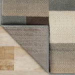 Clifton Geometric Color Block Plush Indoor Area Rug or Runner Rug - Rugs by Superior