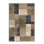 Clifton Geometric Color Block Plush Indoor Area Rug or Runner Rug - Rugs by Superior
