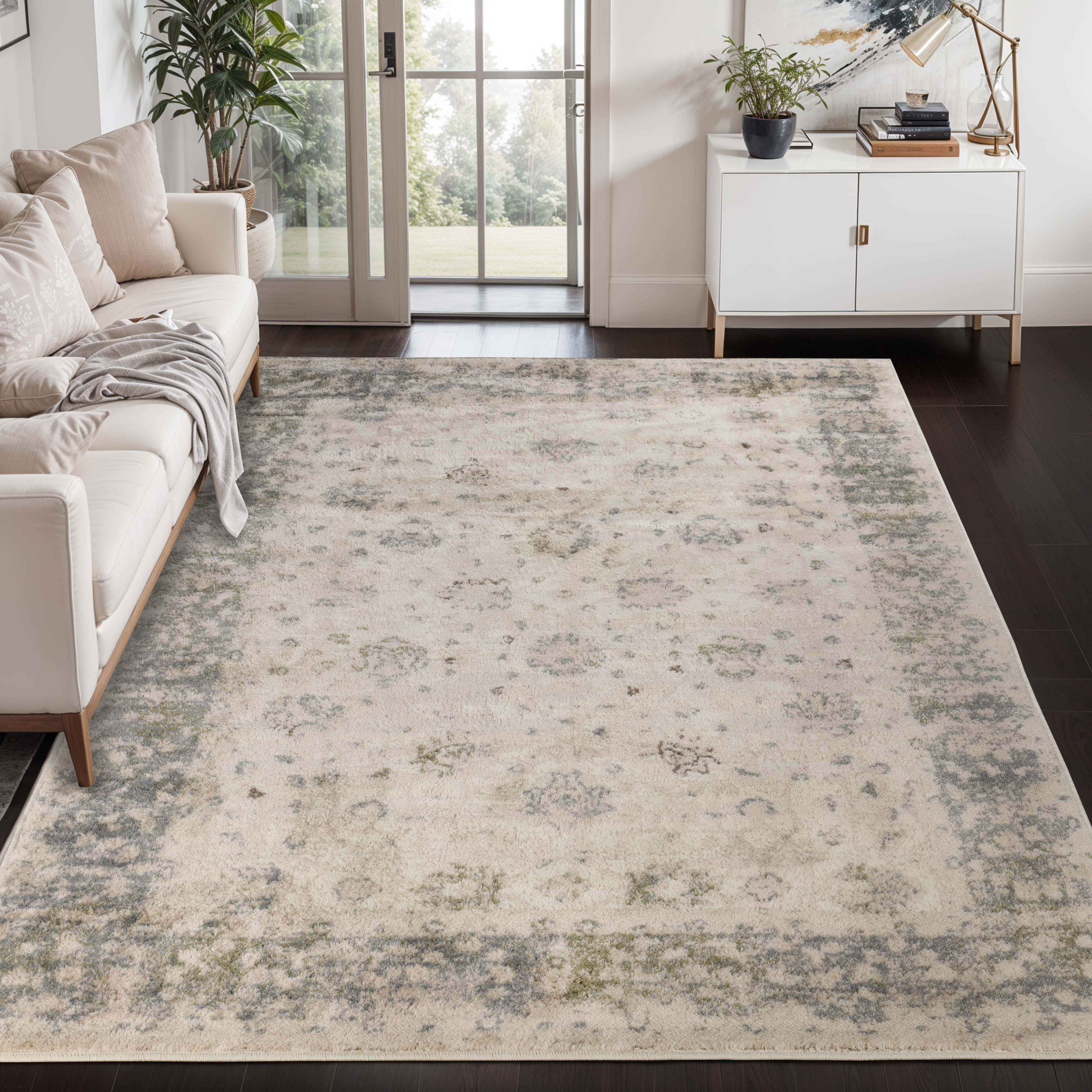 Conventry Traditional Floral Indoor Large Area Rugs Or Runner Rug - Rugs by Superior
