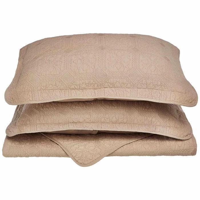 Corrington Fine Stitch Cotton Quilt Set - by Superior