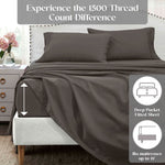 Cotton Blend Solid Deep Pocket Bed Sheet Set - Sheet Set by Superior