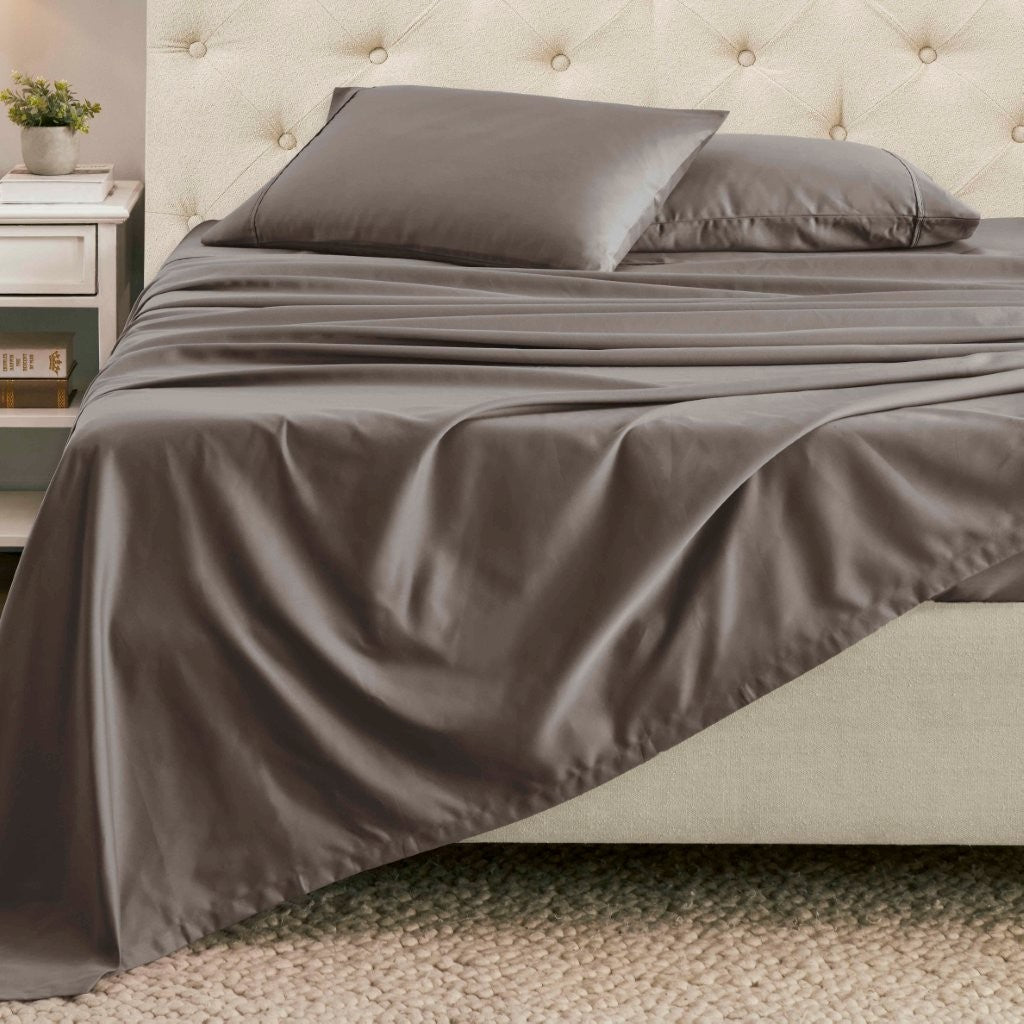 Cotton Blend Solid Deep Pocket Bed Sheet Set - Sheet Set by Superior