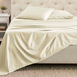 Cotton Blend Solid Deep Pocket Bed Sheet Set - Sheet Set by Superior