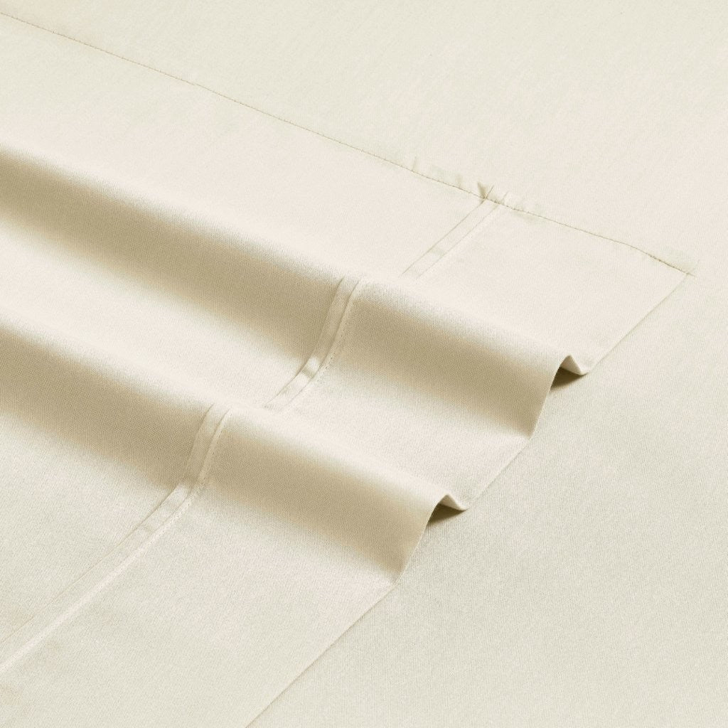 Cotton Blend Solid Deep Pocket Bed Sheet Set - Sheet Set by Superior