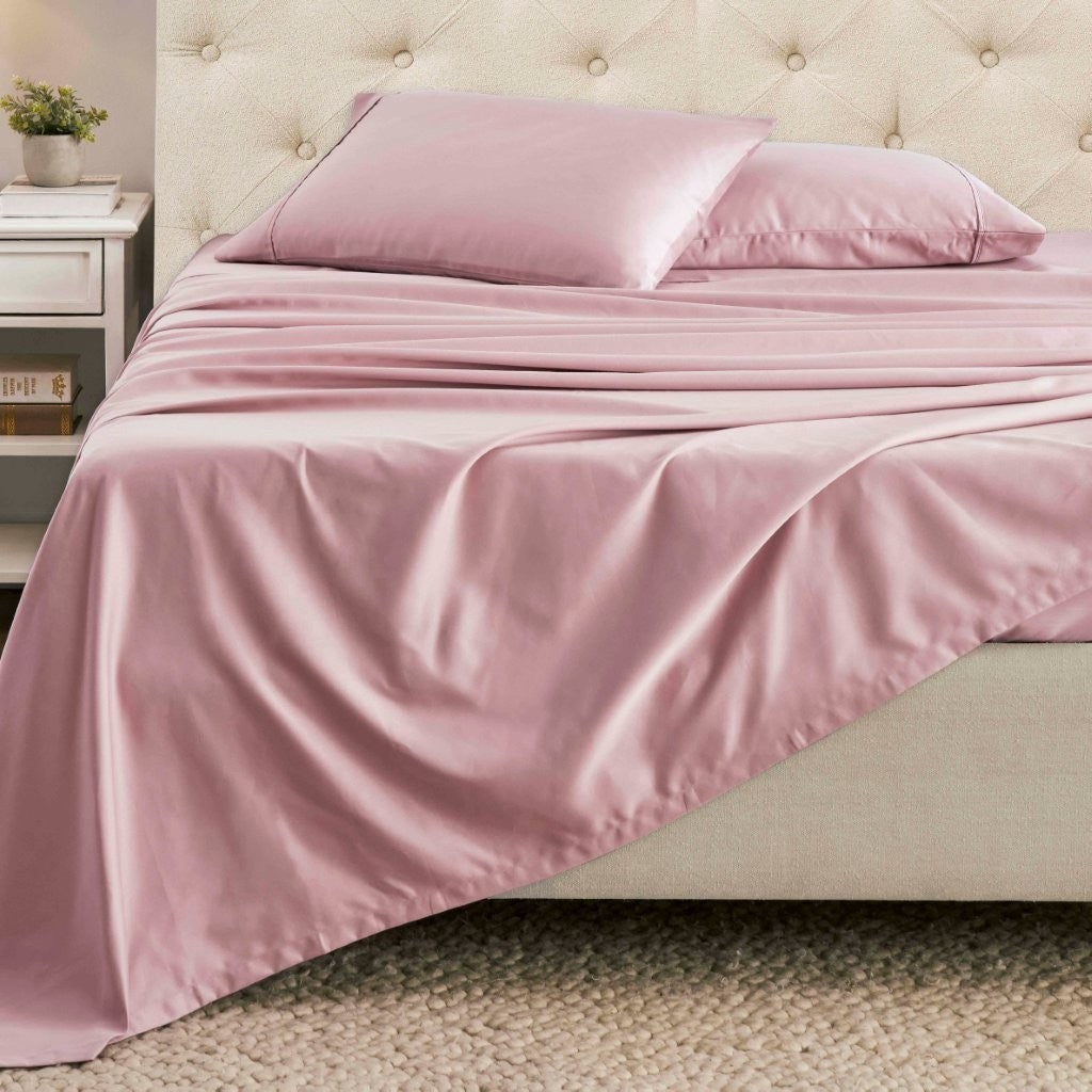 Cotton Blend Solid Deep Pocket Bed Sheet Set - Sheet Set by Superior