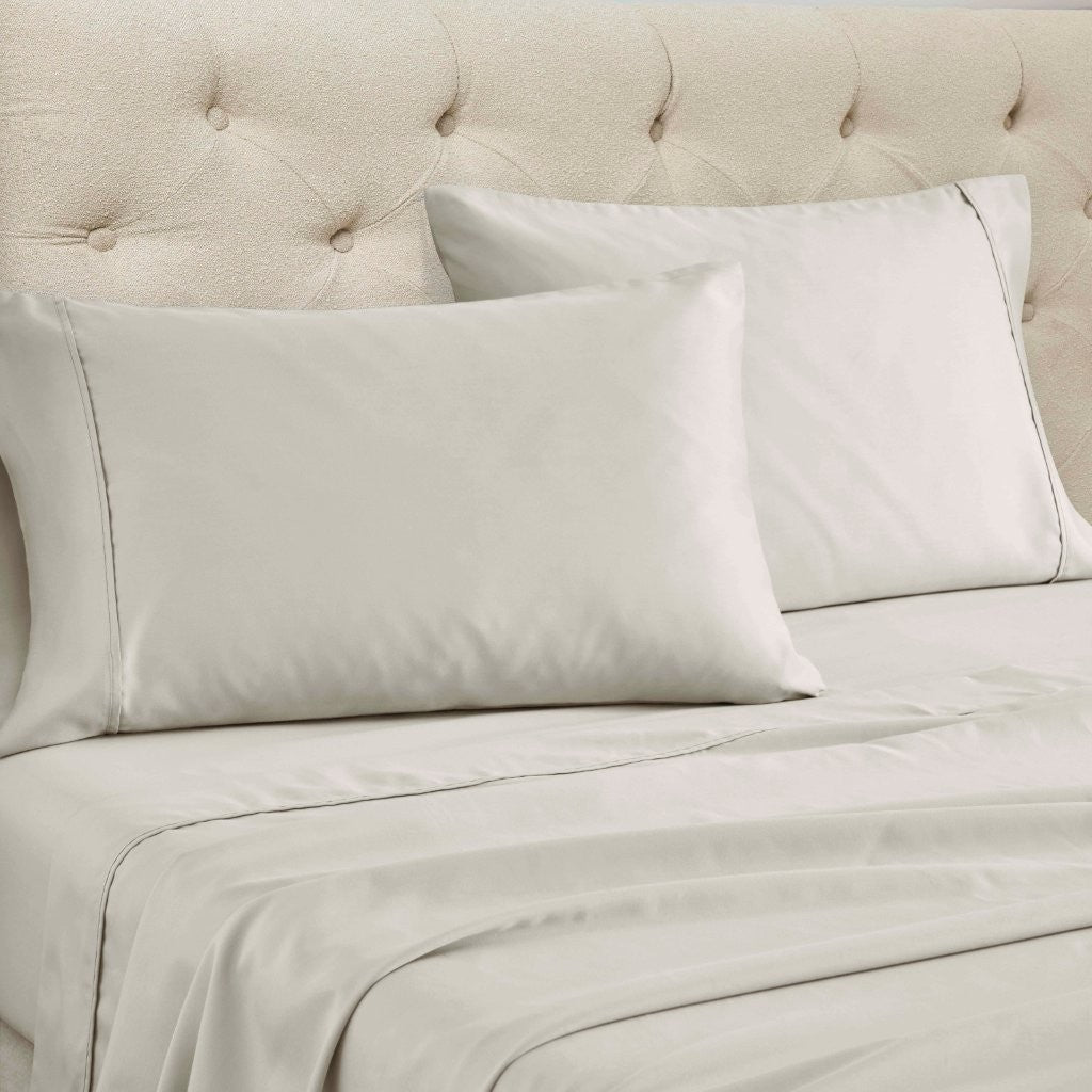 Cotton Blend Solid Deep Pocket Bed Sheet Set - Sheet Set by Superior