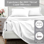 Cotton Blend Solid Deep Pocket Bed Sheet Set - Sheet Set by Superior