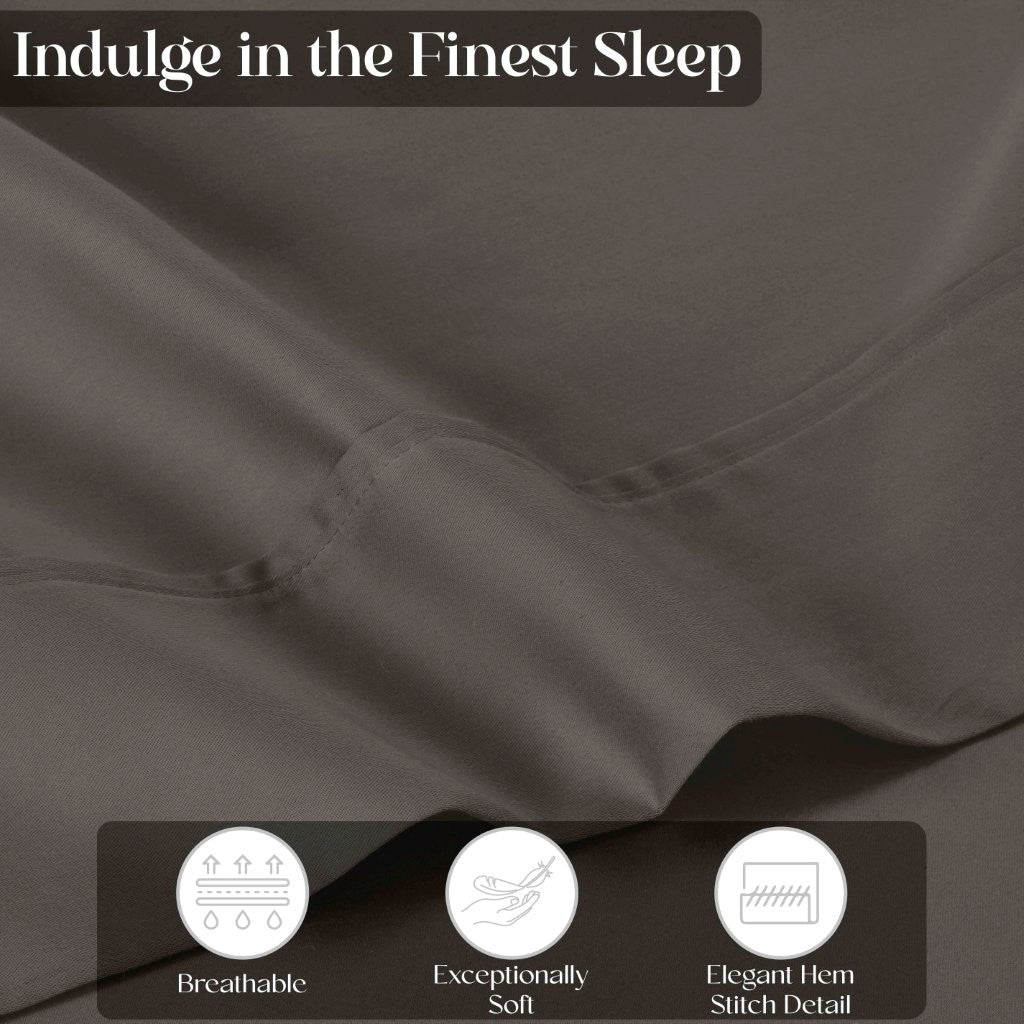 Cotton Blend Solid Pillowcases, Set of 2 - Pillowcases by Superior