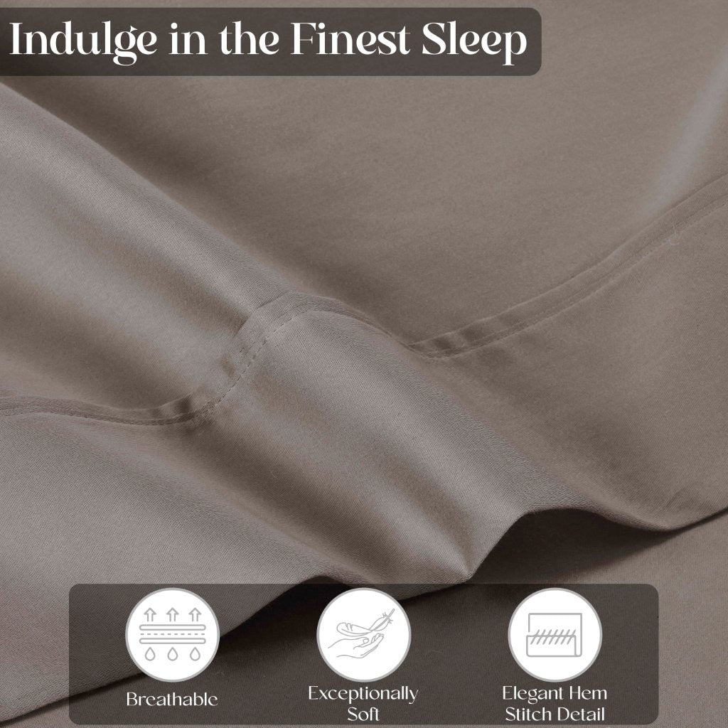 Cotton Blend Solid Pillowcases, Set of 2 - Pillowcases by Superior