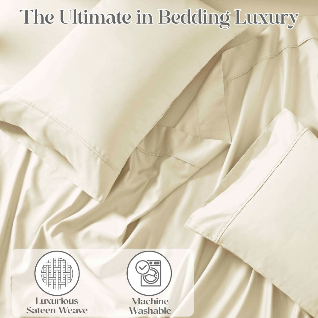 Cotton Blend Solid Pillowcases, Set of 2 - Pillowcases by Superior