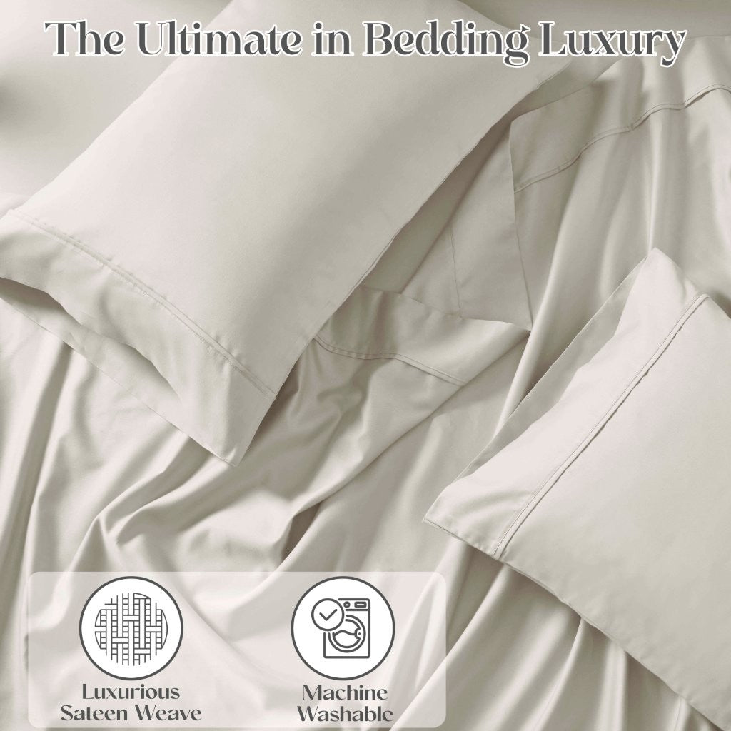 Cotton Blend Solid Pillowcases, Set of 2 - Pillowcases by Superior