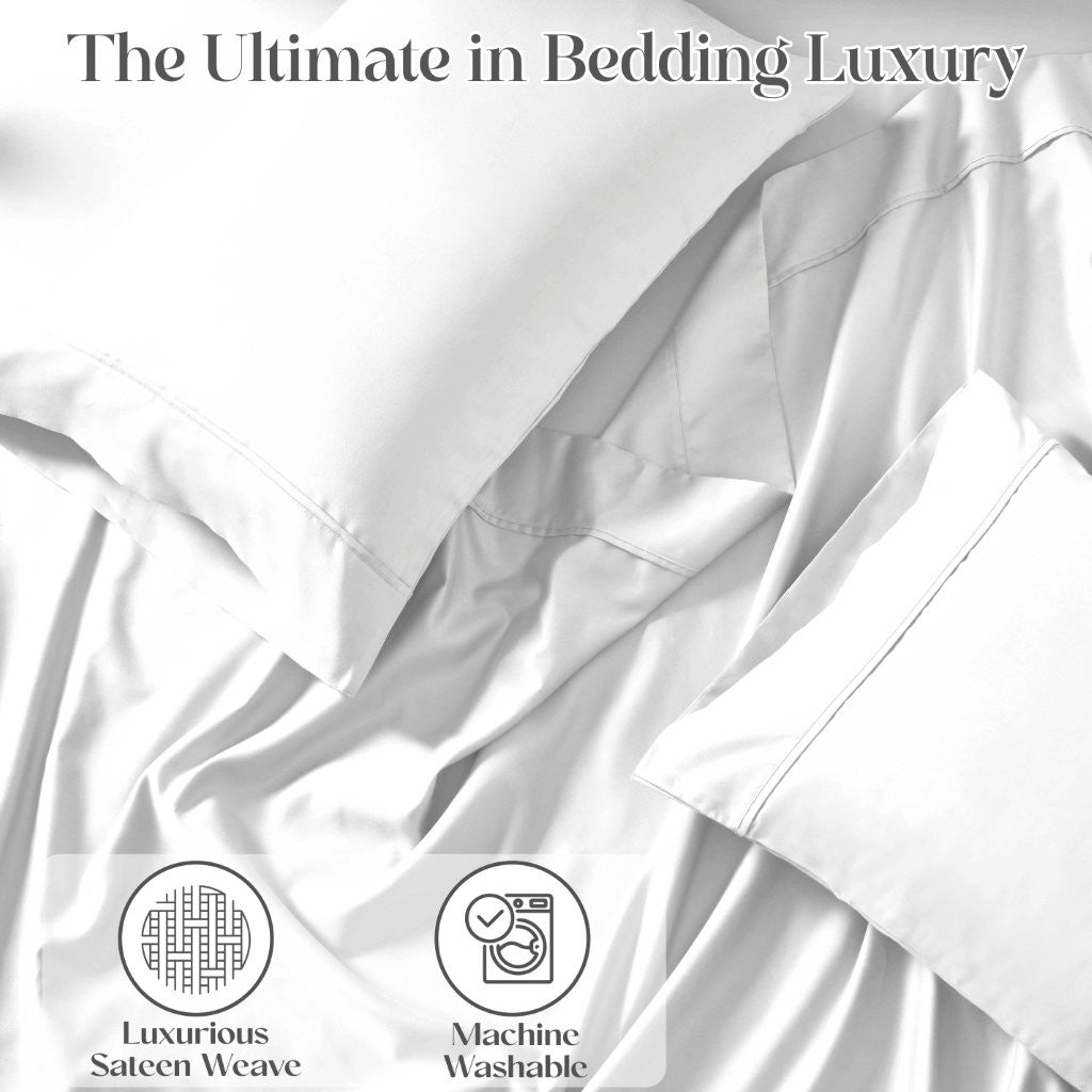 Cotton Blend Solid Pillowcases, Set of 2 - Pillowcases by Superior