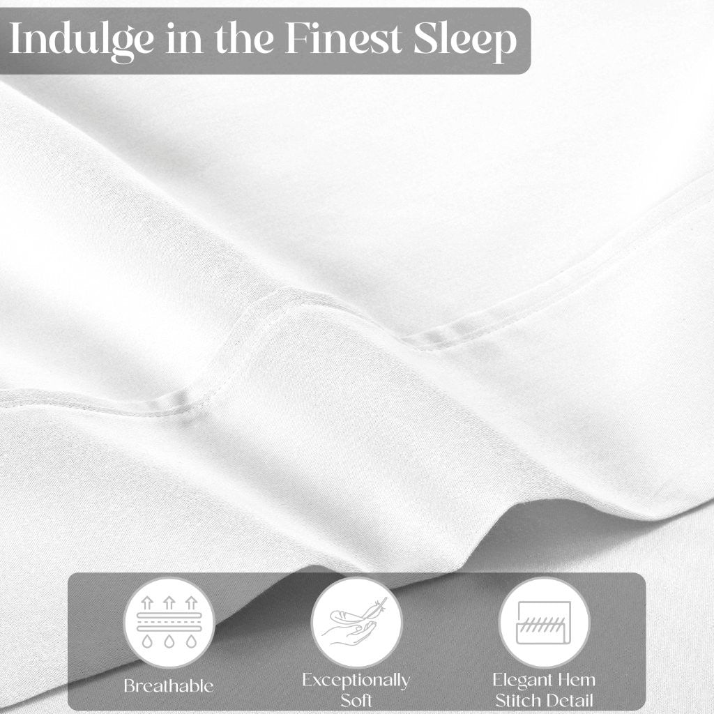 Cotton Blend Solid Pillowcases, Set of 2 - Pillowcases by Superior