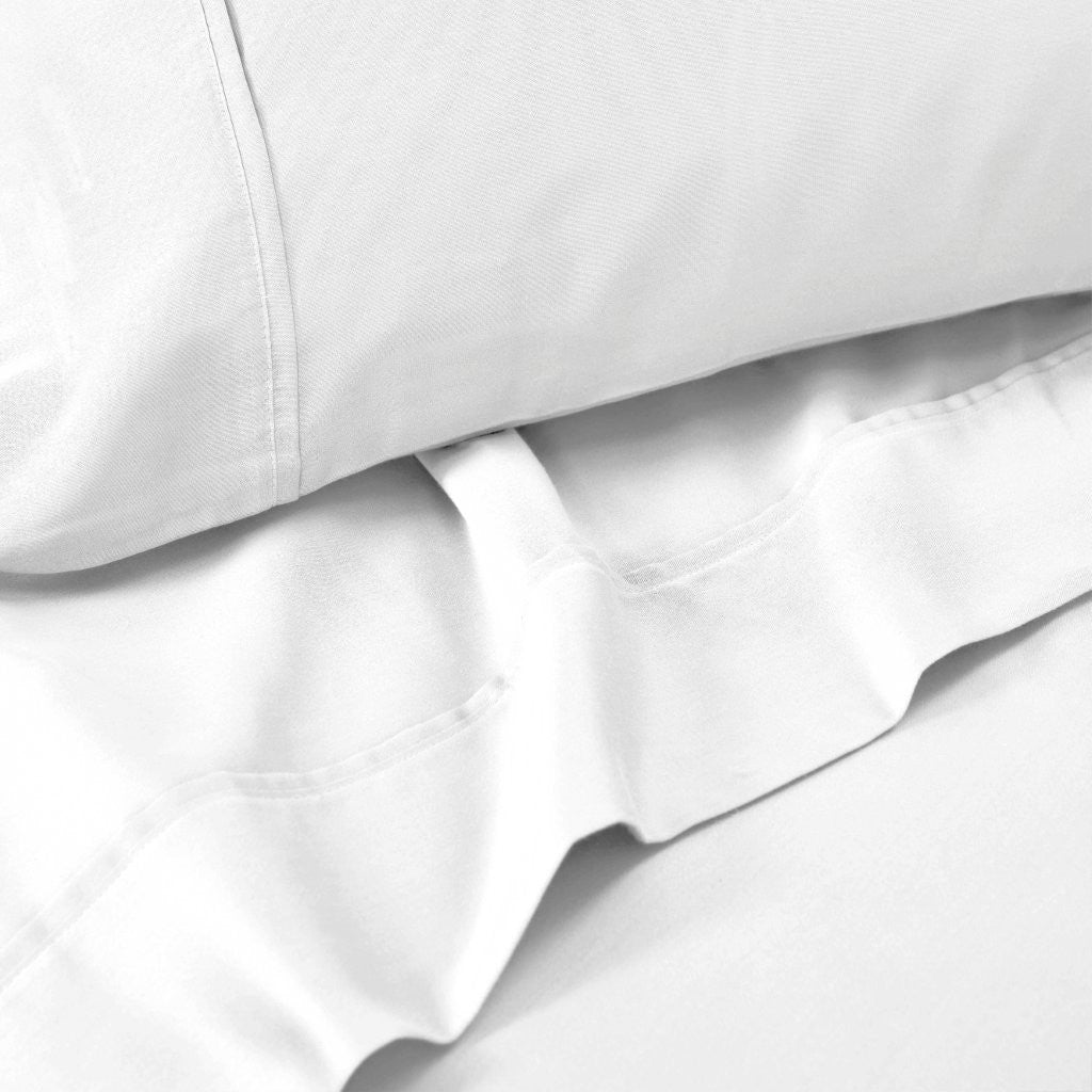 Cotton Blend Solid Pillowcases, Set of 2 - Pillowcases by Superior