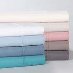 Cotton Blend Solid Pillowcases, Set of 2 - Pillowcases by Superior