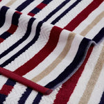 Cotton Oversized Striped 4 Piece Beach Towel Set - Beach Towel by Superior