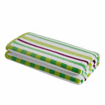 Cotton Oversized Striped 4 Piece Beach Towel Set - Beach Towel by Superior
