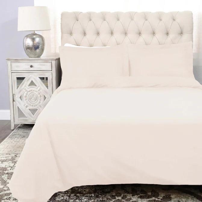 Cotton Percale Modern Traditional Duvet Cover Set - Duvet Cover Set by Superior Brand