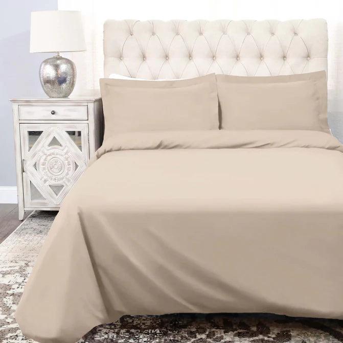 Cotton Percale Modern Traditional Duvet Cover Set - Duvet Cover Set by Superior Brand