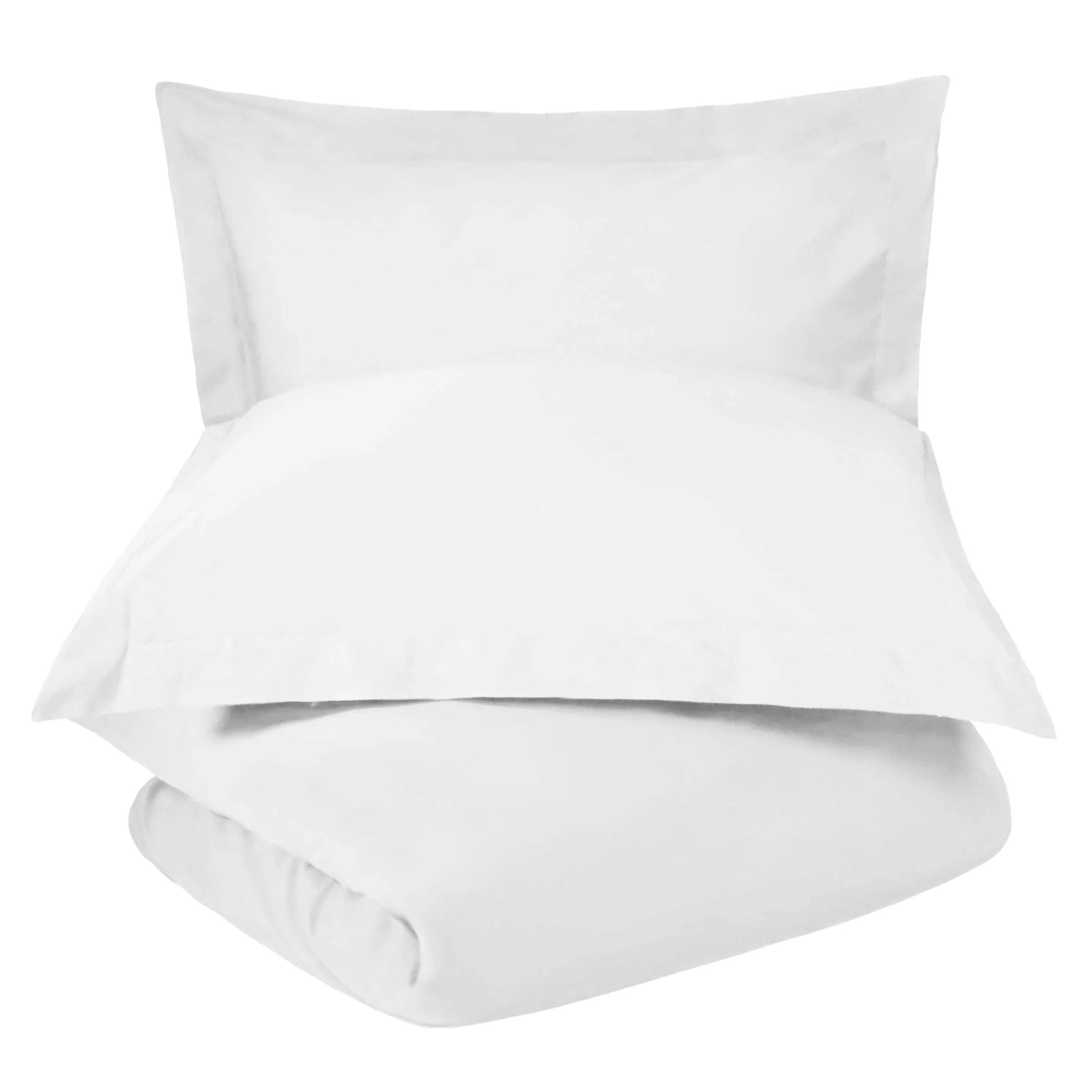 Cotton Percale Modern Traditional Duvet Cover Set - Duvet Cover Set by Superior Brand