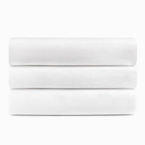 Cotton Blend Percale Hotel Quality Fitted Bed Sheets, Set of 3, 6, 12 - Fitted Sheet by Superior Brand