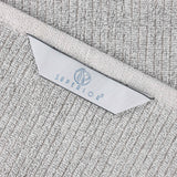 Destin Cotton Blend Medium Weight Ribbed Bath Sheets, Set of 2 - Bath Sheet by Superior
