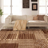 Dorset Block Patchwork Indoor Area Rug or Runner Rug - Rugs by Superior