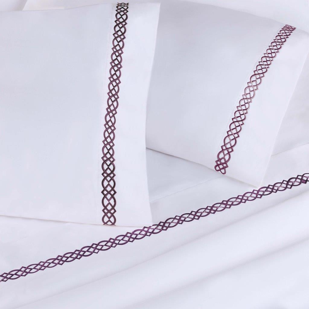 Egyptian Cotton 1000 Thread Count Solid Pillowcase Set - Egyptian Cotton Pillowcases by Superior