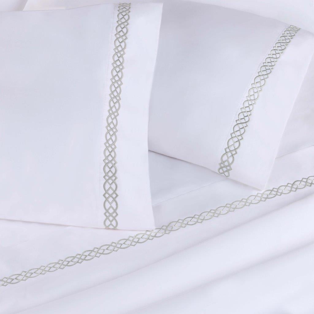 Egyptian Cotton 1000 Thread Count Solid Pillowcase Set - Egyptian Cotton Pillowcases by Superior