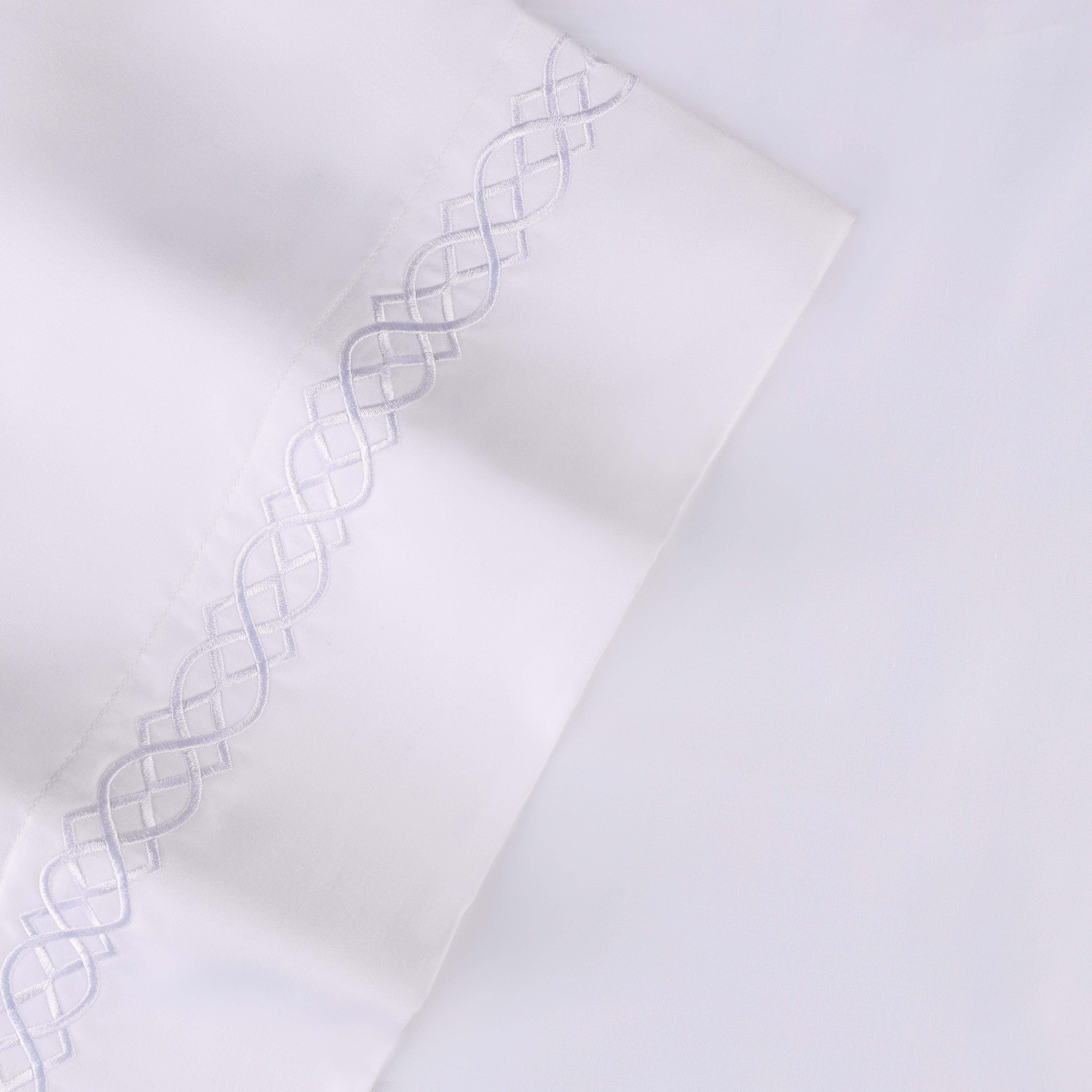 Egyptian Cotton 1000 Thread Count Solid Pillowcase Set - Egyptian Cotton Pillowcases by Superior Brand