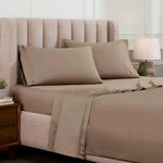 Egyptian Cotton 1500 Thread Count Eco-Friendly Solid Sheet Set Taupe - Egyptian Cotton Sheet Set by Superior