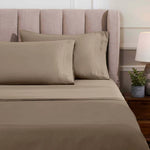 Egyptian Cotton 1500 Thread Count Eco-Friendly Solid Sheet Set Taupe - Egyptian Cotton Sheet Set by Superior