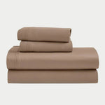 Egyptian Cotton 1500 Thread Count Eco-Friendly Solid Sheet Set Taupe - Egyptian Cotton Sheet Set by Superior