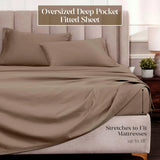 Egyptian Cotton 1500 Thread Count Eco-Friendly Solid Sheet Set Taupe - Egyptian Cotton Sheet Set by Superior