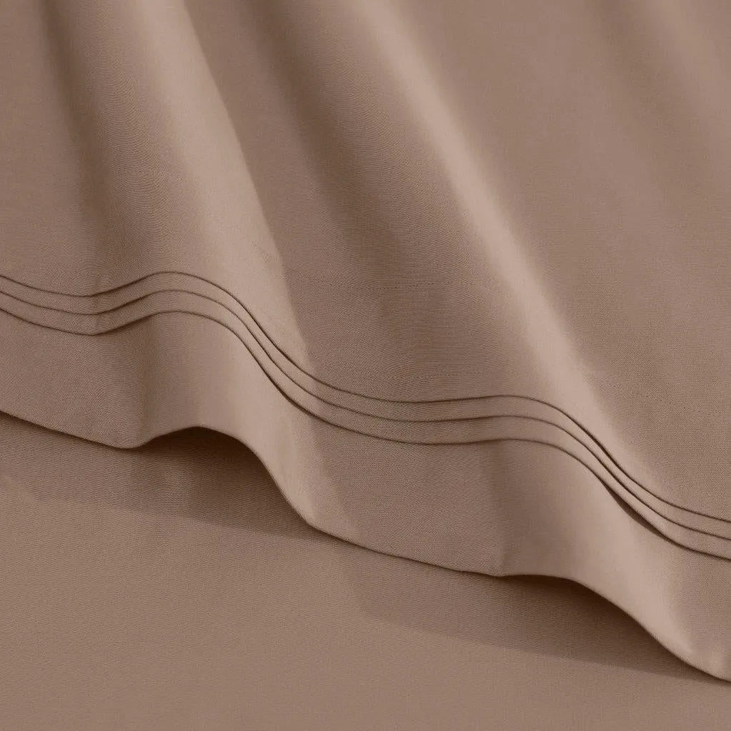 Egyptian Cotton 1500 Thread Count Eco-Friendly Solid Sheet Set Taupe - Egyptian Cotton Sheet Set by Superior