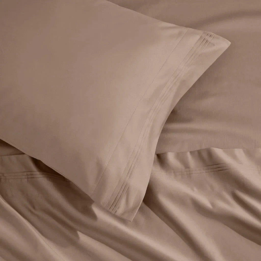 Egyptian Cotton 1500 Thread Count Eco-Friendly Solid Sheet Set Taupe - Egyptian Cotton Sheet Set by Superior