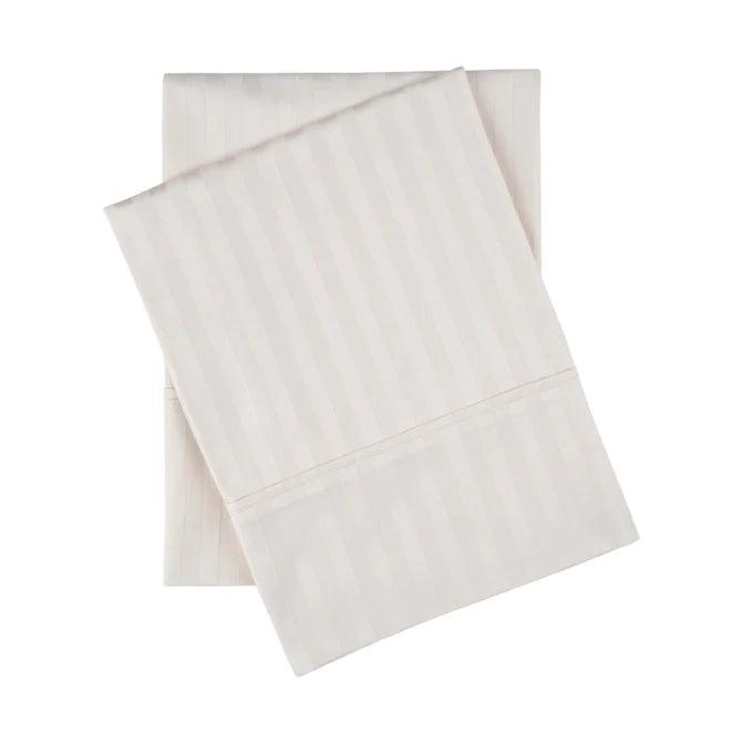 Egyptian Cotton 300 Thread Count Striped 2 Piece Pillowcase Set - Egyptian Cotton Pillowcases by Superior