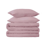 Egyptian Cotton 530 Thread Count Solid Luxury Duvet Cover Set - Egyptian Cotton Duvet Cover Set by Superior