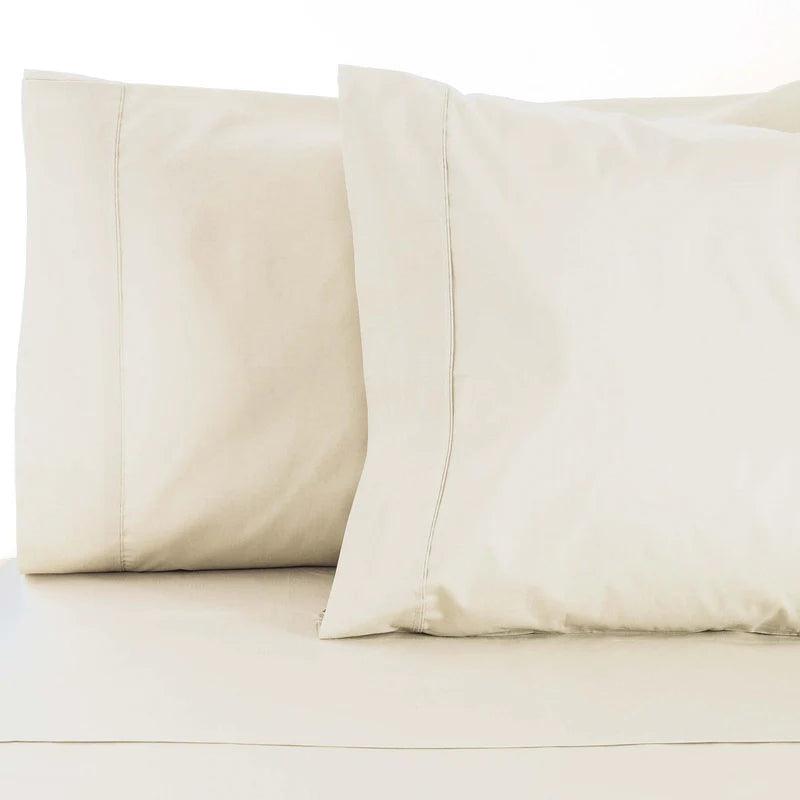 Egyptian Cotton 530 Thread Count Solid Luxury Pillowcases, Set of 2 - Egyptian Cotton Pillowcases by Superior Brand
