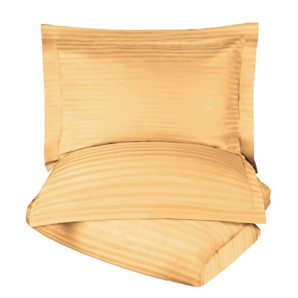 Egyptian Cotton 600 Thread Count Striped Duvet Cover Set - Egyptian Cotton Duvet Cover Set by Superior