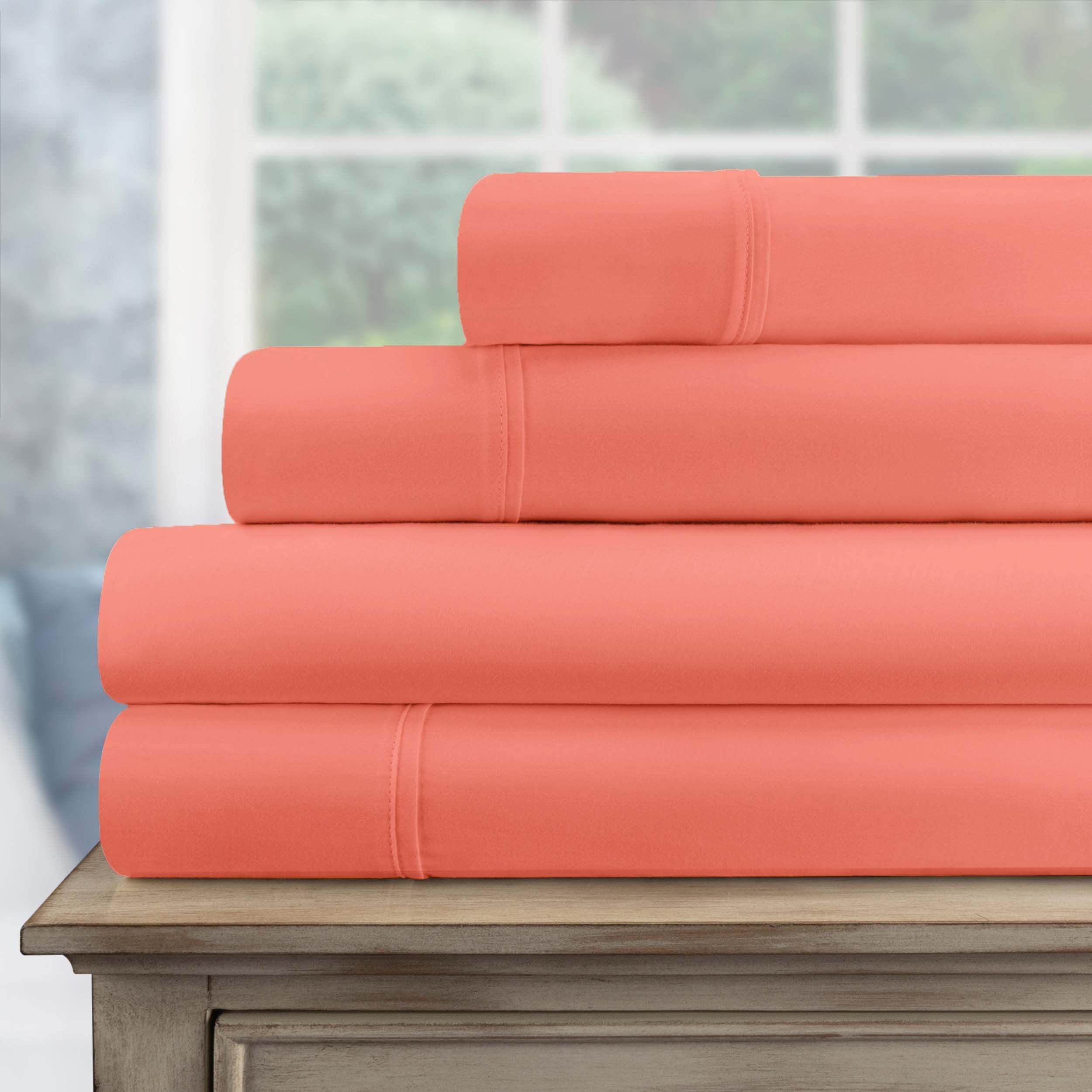 700 Thread Count Egyptian Cotton Sateen Bed Sheet Set - Egyptian Cotton Sheet Set by Superior Brand