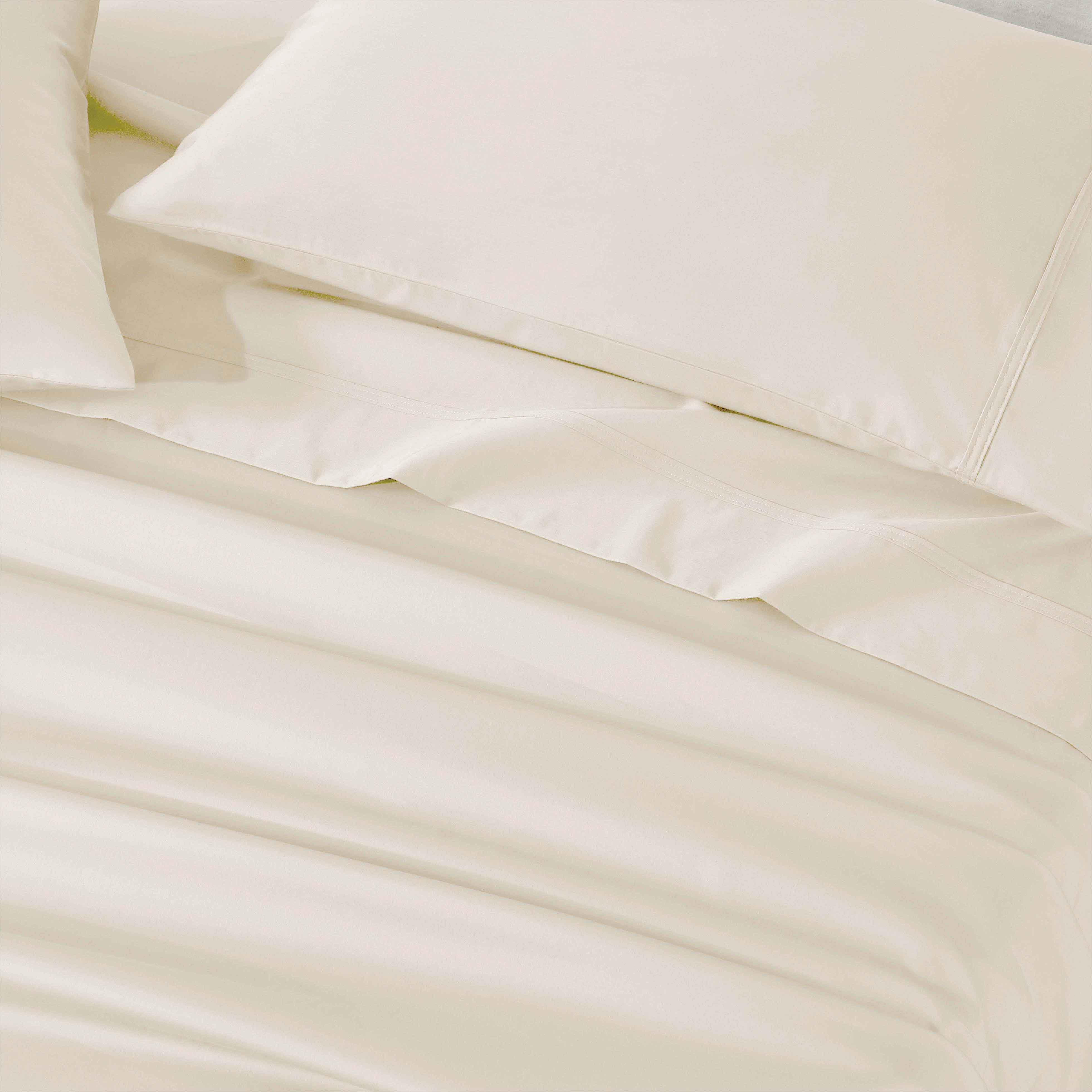 Egyptian Cotton 850 Thread Count Solid Deep Pocket Bed Sheet Set - Egyptian Cotton Sheet Set by Superior Brand