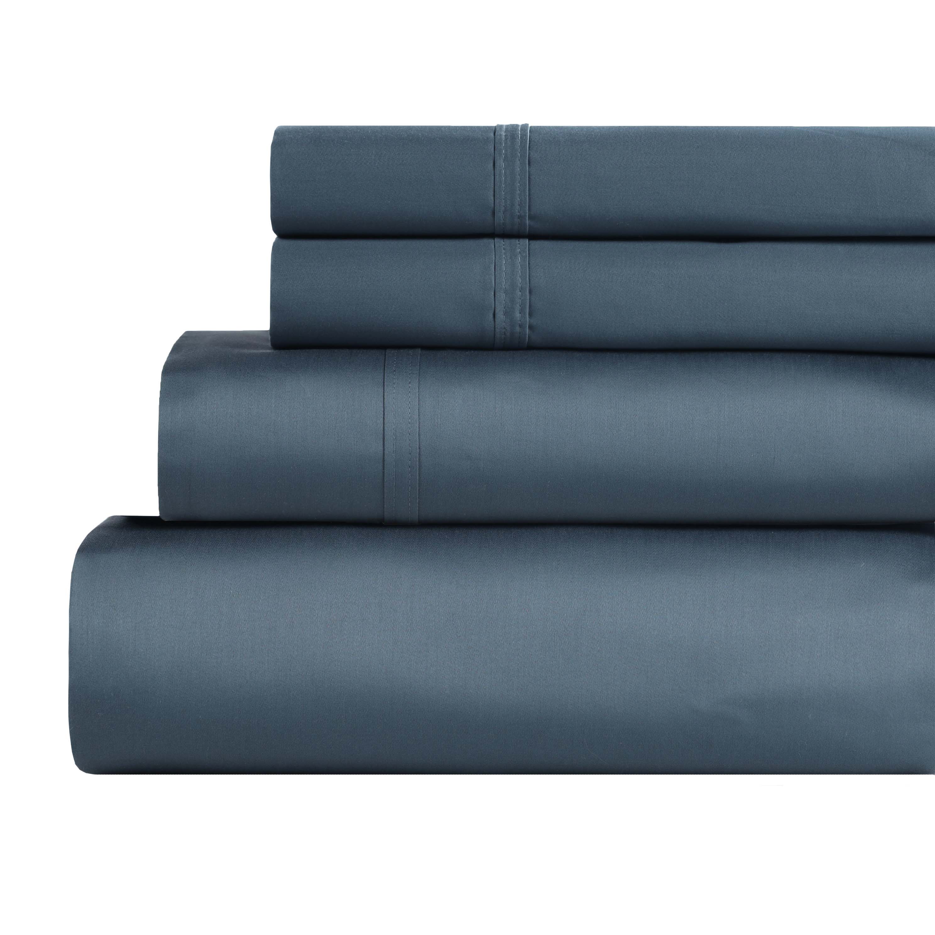 Egyptian Cotton 850 Thread Count Solid Deep Pocket Bed Sheet Set - Egyptian Cotton Sheet Set by Superior Brand