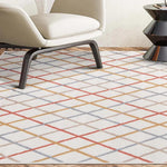 Ellis Diamond Trellis Indoor Area Rugs Or Runner Rug - Rugs by Superior