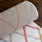 Ellis Diamond Trellis Indoor Area Rugs Or Runner Rug - Rugs by Superior