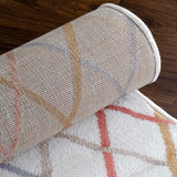 Ellis Diamond Trellis Indoor Area Rugs Or Runner Rug - Rugs by Superior