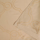 Embroidered Moroccan Trellis Sheer Grommet Curtain Panel Set - Sheer Curtains by Superior