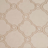 Embroidered Moroccan Trellis Sheer Grommet Curtain Panel Set - Sheer Curtains by Superior