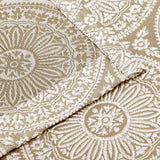 Eminence Jacquard Floral Mandala Semi-Sheer Curtain Panel Set - Semi Sheer Curtains by Superior